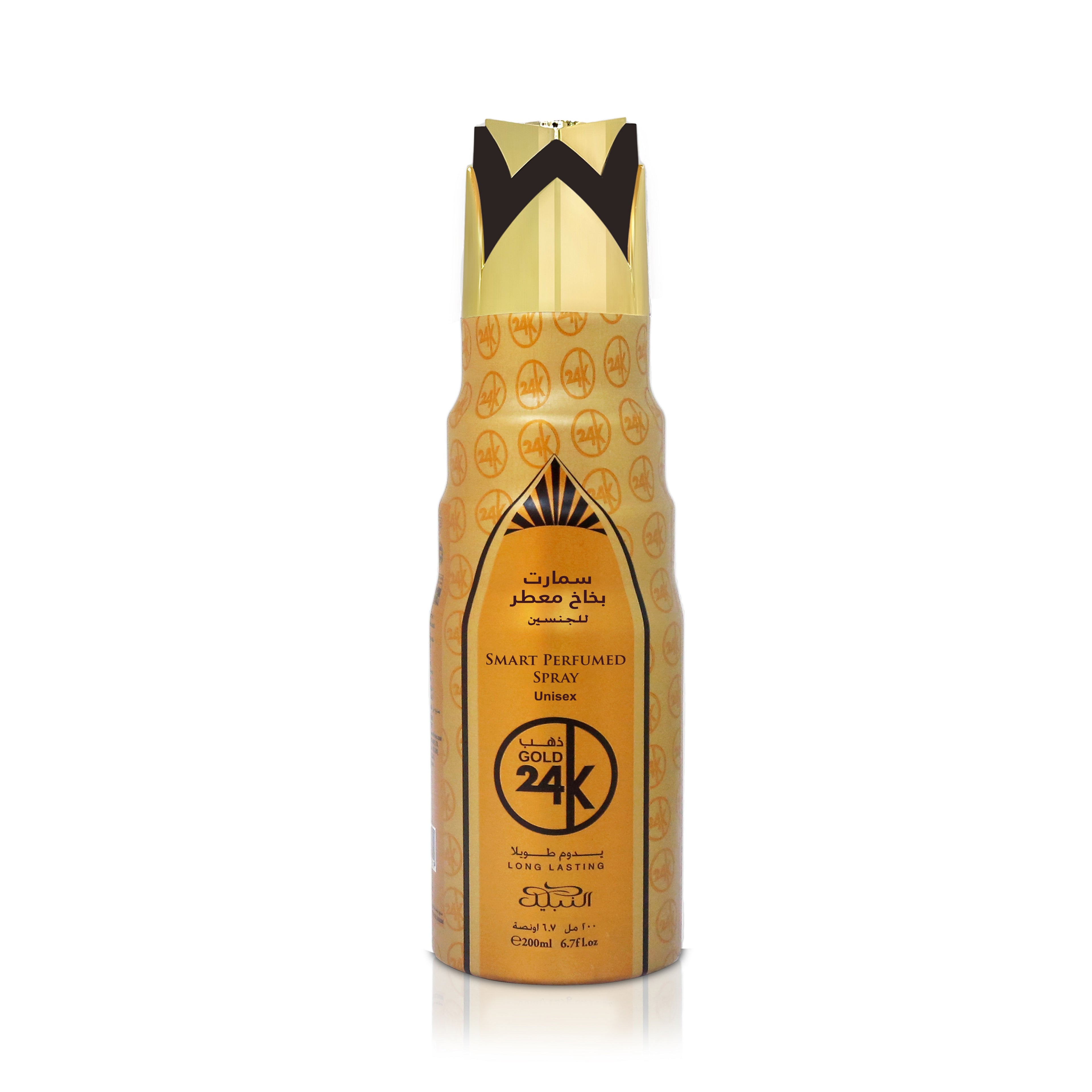 GOLD 24K 
SMART Perfumed Spray 
200ML